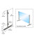 Round Portable Partition End Post, 24” (610 mm)