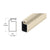 RL Beige 3/4" x 7/16" Roll Formed Aluminum Screen Frame - 144"