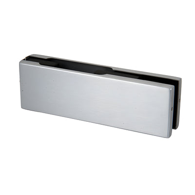 CRL Aluminum EUR Series Top or Bottom Patch Fitting - Less Insert