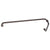 CRL Oil Rubbed Bronze 6" Pull Handle and 24" Towel Bar BM Series Combination With Metal Washers