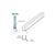 CRL Dual Durometer PVC Seal and Wipe for 1/2" Glass