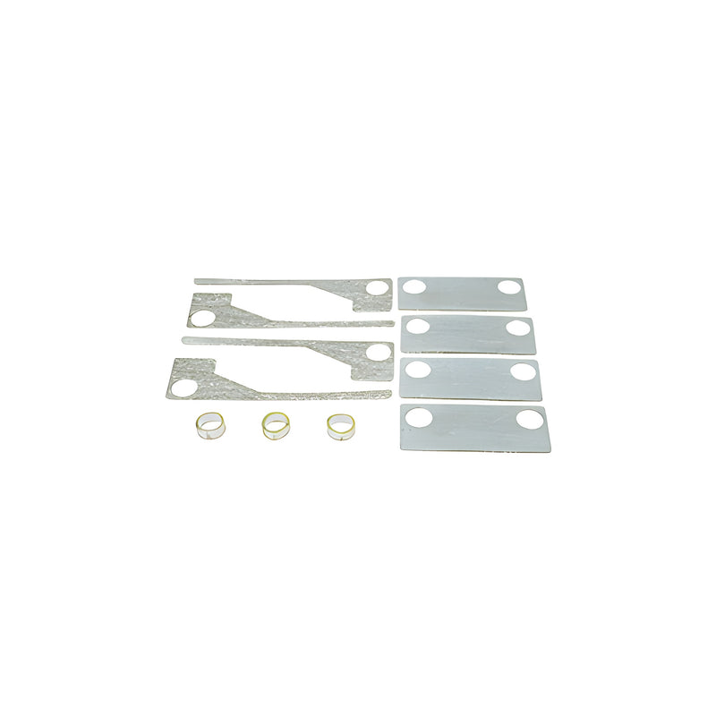 A set of replacement gaskets and grommets for PH40 transom patch fittings laid out on a white surface.