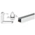 CRL Satin Anodized Aluminum Single Jamb with Sponge Rubber Lining