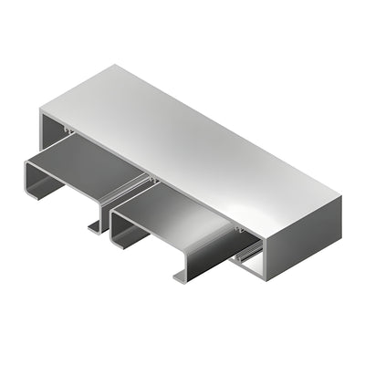 CRL Rectangular Sunshade Aluminum Splice Sleeve