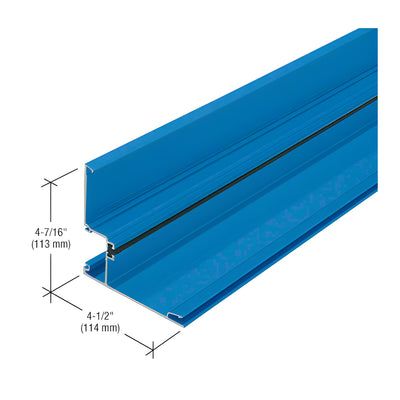 CRL-U.S. Aluminum Custom KYNAR® Paint 90 Degree Outside Corner Half Section, Thermally Improved - 24'-2"