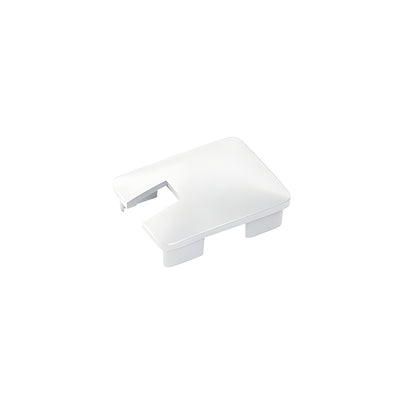 CRL Sky White Notched Cap for 180 Degree End Post