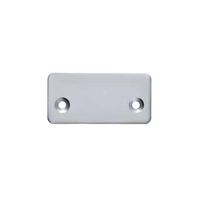 Silver Metallic 200X Series Pre-Treated Decorative End Cap