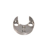 A close-up view of the crescent-shaped metal replacement adaptor for the LLPACA1 system.