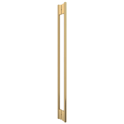 CRL Satin Brass 60" Hollow Premium Handle C-Style
