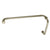CRL Brushed Bronze 8" Pull Handle and 18" Towel Bar BM Series Combination With Metal Washers