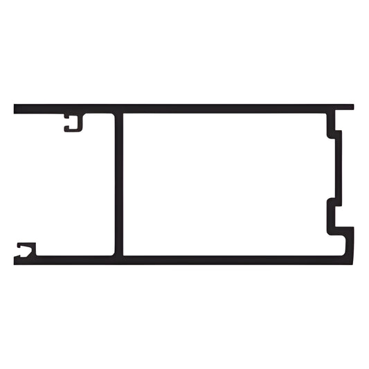 CRL-U.S. Aluminum Meeting Stile 1-5/16in Glass 21'2 Dark Bronze