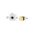CRL Brass 3/4" Square Standoff Base 3/4" Long