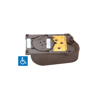 Rixson® Model PH28 8.5 Lb. Center-Hung 105 Degree Selective Hold Open Floor Mounted Closer Body Only - Left Hand