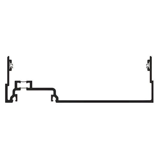 CRL-U.S. Aluminum Male Expansion Door Mullion 24'-2" Bronze/Black Anodized