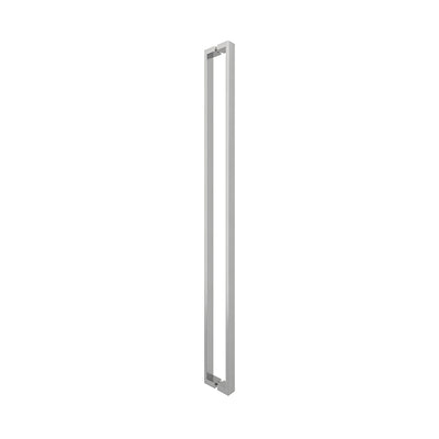 CRL Brushed Stainless Steel 48" Hollow Premium Handle U-Style