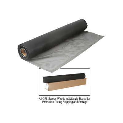 CRL Charcoal 48" Micro-Weave Insect Screen Mesh