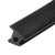 CRL Black Top Rubber Gasket for Monolithic Tempered Glass Base Shoe - 500' Roll