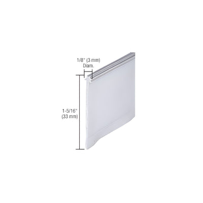 CRL 36" Gray Shower Door Vinyl "Star Tip" Sweep