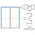 CRL-U.S. Aluminum IT451 Custom KYNAR Offset Pivot Up-Over Frame (2F)