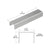 CRL Connector Sleeves for 27/32" Laminated U-Channel Cap Railing