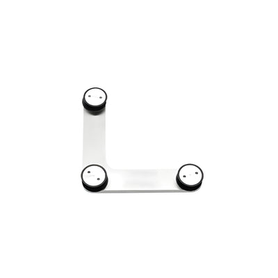 CRL Brushed Stainless Laguna Series Transom/Sidelite Support Bracket