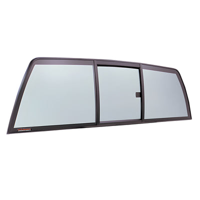 CRL Tri-Vent Three Panel Slider with Solar Glass for 1988-2000 Chevy/GMC C/K Trucks