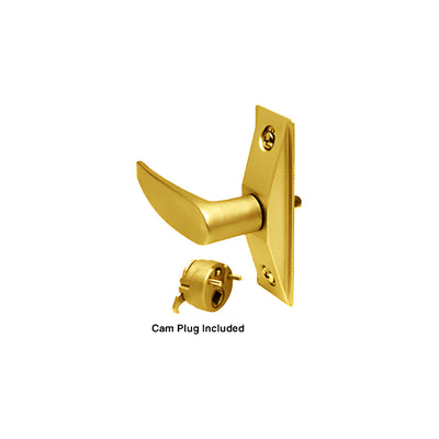 CRL Brass Left Hand Lever Handle