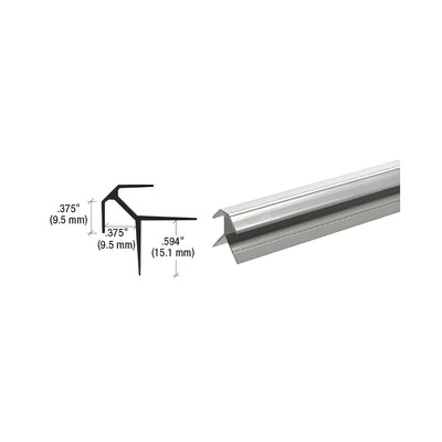 CRL Brite Anodized Aluminum Outside Corner Extrusion