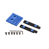 A set of replacement standard blades, screws, and a hex key for the TAPER-LOC® installation tool.