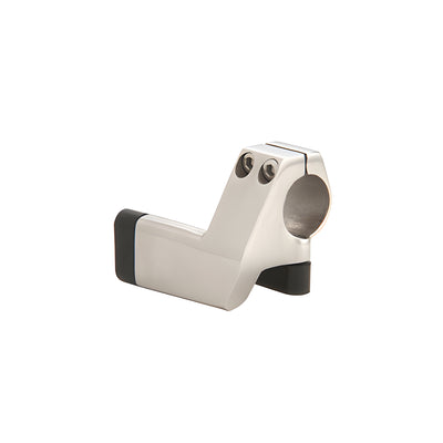 CRL Brushed Stainless Laguna Double Roller Right Hand Door Stop for Top Tube