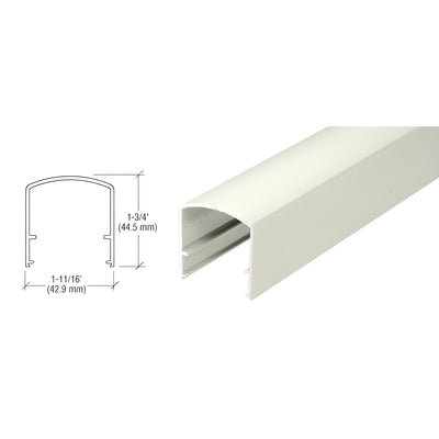 CRL Sky White 200, 300, 350 and 400 Series 241" Long Horizontal Mid-Rail