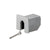 CRL 316 Brushed Stainless Stabilizing End Cap for LC10 Series Cap Rail