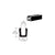 CRL Glass and Acrylic Setting Rubber Channel for 1/4" Material - 7/16" Base Width