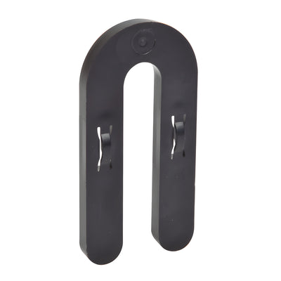 CRL Black 1/4" x 3" Plastic Interlocking Horseshoe Shims