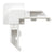 CRL White Plastic Square Lip Frame Replacement Corners for WSFL8