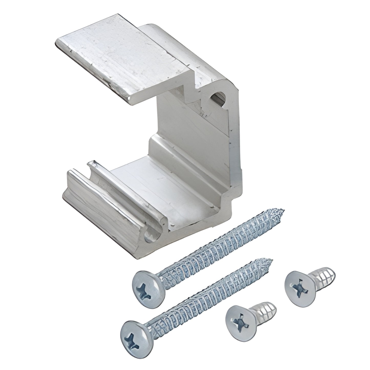 CRL-U.S. Aluminum Int. Mullion Shear Block with Screws - 20 pk