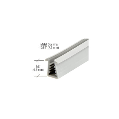 CRL Shower Door Glazing Vinyl for 7/32" to 1/4" Glass - 100' Roll