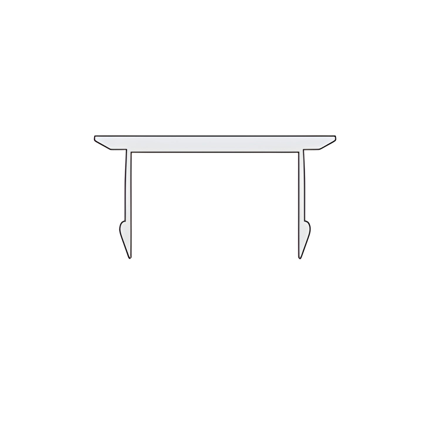 CRL-U.S. Aluminum KYNAR® Custom Paint Pocket Filler 1-inch Glazing