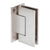 CRL Brushed Nickel Trento Full Back Hinge