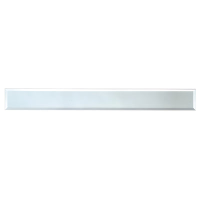 CRL Clear Mirror Glass 3" x 54" Strips Beveled on All 4 Sides