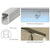 CRL 72" Square Body Housing for LED Strip Lights