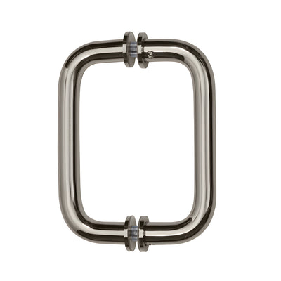 CRL Polished Nickel 6" BM Series Tubular Back-to-Back Pull Handle