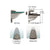 CRL Brushed Nickel Heavy-Duty Adjustable Shelf Bracket