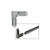 CRL Gray 3/8" Square Cut WSF346 Screen Frame Corners