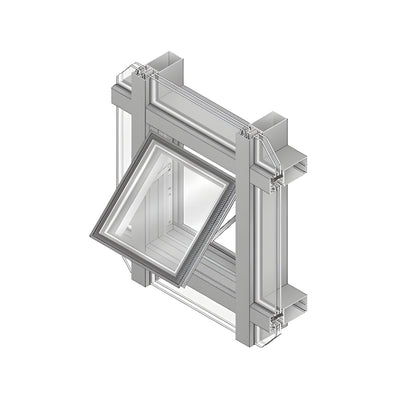CRL-U.S. Aluminum Class I Bronze Anodized 7500 Series Project-Out Bottom Window