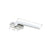 CRL White Right Hand Cam Handle with 1-1/2" Screw Holes