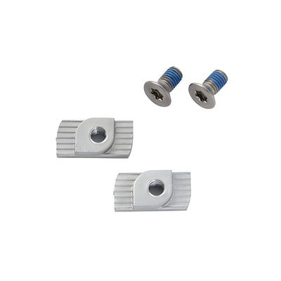 Fallbrook Hammer Head Nuts for 5/16" or 3/8" Glass (1 Pair)