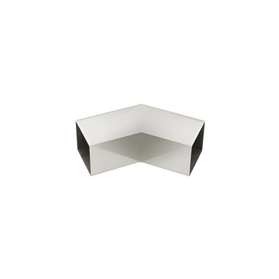CRL Polished Stainless 135 Degree Horizontal Corner for 1-1/2" Square Hand Railing