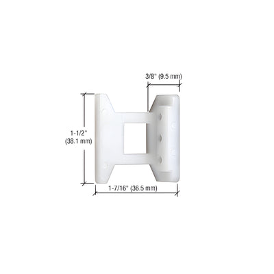 CRL Threshold and Header Bolt Guide for Square Bolts
