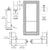 CRL-U.S. Aluminum 800 Clear Anodized Entrance Door, Geared Hinge